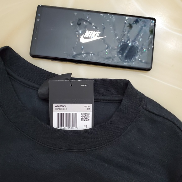 glitter nike sweatshirt